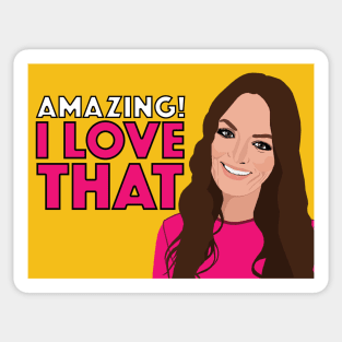 Lisa Barlow | AMAZING! I LOVE THAT | Real Housewives of Salt Lake City (RHOSLC) Sticker